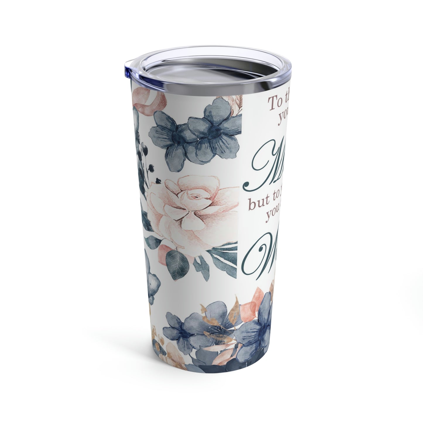 Mom Tumbler with Lid and Straw - Insulated Cup for Cool Moms on the Go