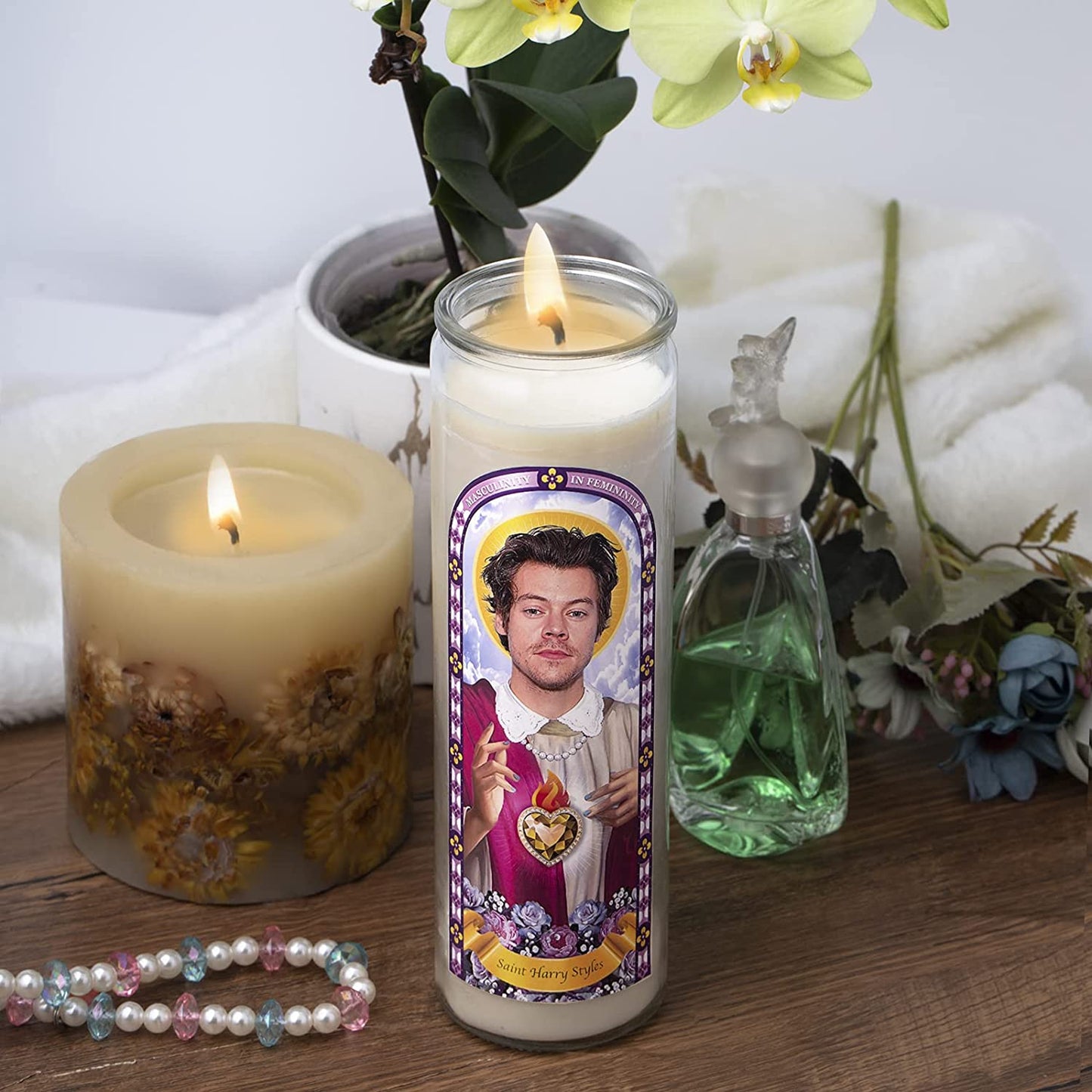 Harry Styles Candles, Harry Styles Merch, Scented Prayer Candles, Funny Gifts for Christmas, Birthday, Party